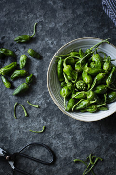 Padron peppers.
