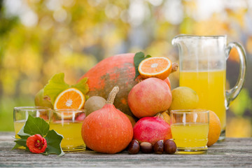 autumn fruits
