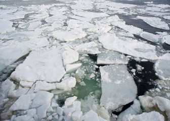 ice flow background © photoeverywhere