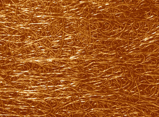 Orange plastic surface.