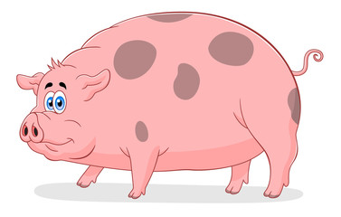 Cartoon pig