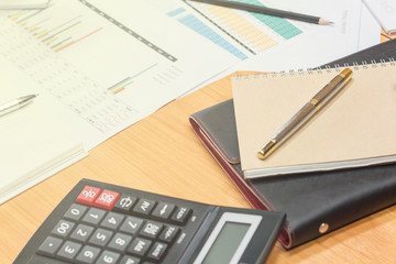 Business People Analyzing Statistics Financial Concept