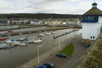 View of Whitehaven harbour