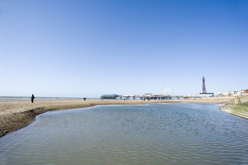 Blackpool beach