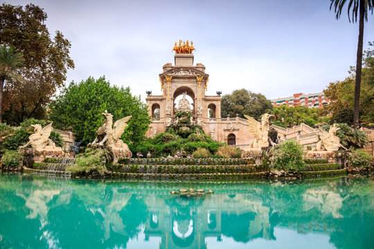 Cascada monumental, Barcelona, Spain