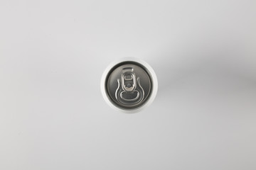 Blank Mock-up Cans on white background