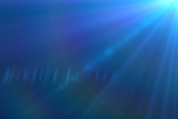 Obraz premium Abstract blue light