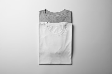  Folded T-Shirt Mock-up