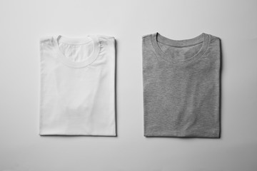  Folded T-Shirt Mock-up