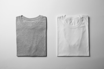  Folded T-Shirt Mock-up