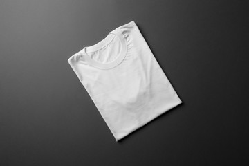 Folded T-Shirt Mock-up