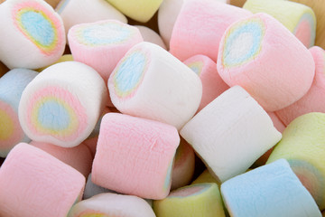  marshmallows candy - obrazy, fototapety, plakaty