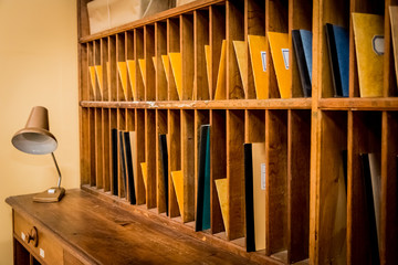 Meuble de rangement de dossiers