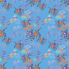 沖縄の伝統柄「紅型」のデザイン