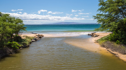 Maui Strand und Küste mit Blick auf Kahoʻolawe/Kahulaui