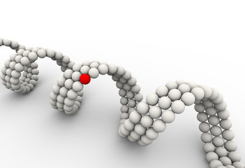 3d unique molecular dna element