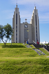 Kirche in Akureyri, Island