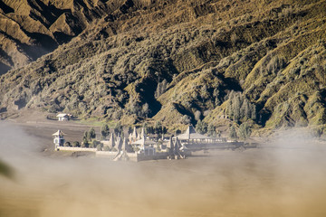 Pura Luhur Poten temple. Bromo East Java, Indonesia
