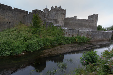 Fototapeta na wymiar Old Cahir Castle