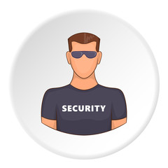 Security icon. Flat illustration of security vector icon for web