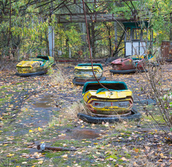Prypjat bei Chernobyl in der Sperrzone