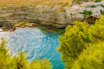 Puglia, Italy, the coast