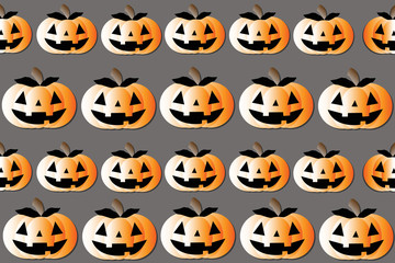 Fototapeta premium Halloween Orange Pumpkin background