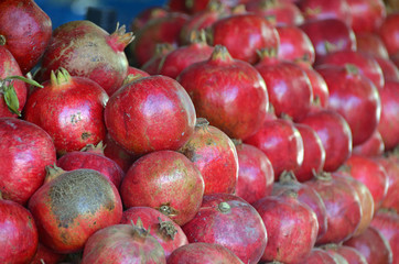 Red pomegranate