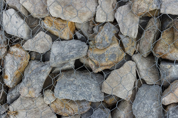 Texture of cobblestone
