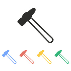Hammer - vector icon.