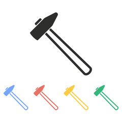 Hammer - vector icon.