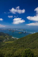 Fototapeta premium 来島海峡大橋（しまなみ海道）