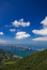 Fototapeta premium 来島海峡大橋（しまなみ海道）