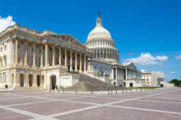 Obraz premium The US Capitol in Washington D.C.