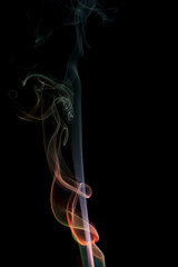 Obraz premium vivid smoke pattern