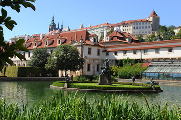 The Wallenstein Garden in Prague, Czech Republic