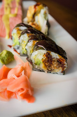 Spider and Butterfly Sushi Rolls