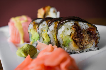 Spider and Butterfly Sushi Rolls