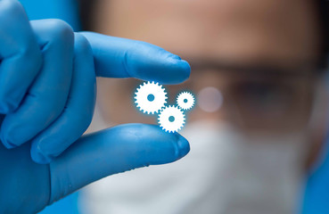 dita, nanotecnologia, scienza, futuro