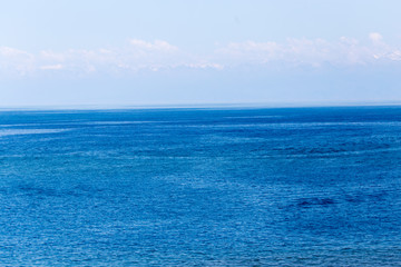 Obraz premium Lake Issyk-Kul in Kyrgyzstan