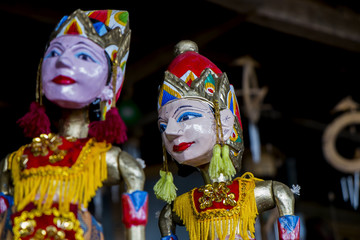 Traditional puppet,Indonesia.