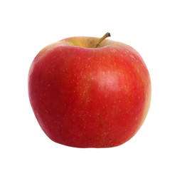 red apple isolated on white background, with clipping path