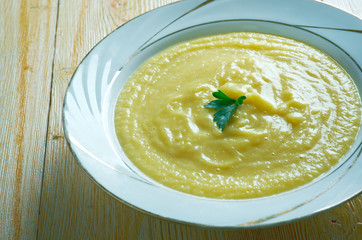 Finnish cream of pumpkin soup