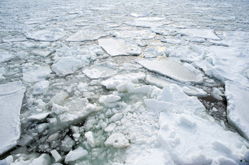 drifting ice flow © photoeverywhere