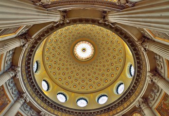 Dublin city hall dome ceiling