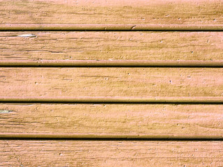 Obraz premium weathered orange fir planks on wall, texture for your architectu