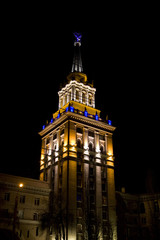 Fototapeta premium Ночная башня.