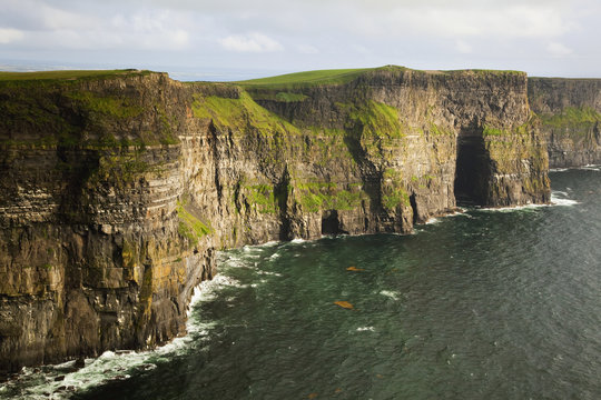 The cliffs of moher along the coastline near doolin;County clare, ireland