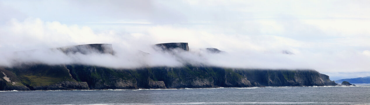 The seacliff at minaun heights on achill island;County mayo, ireland