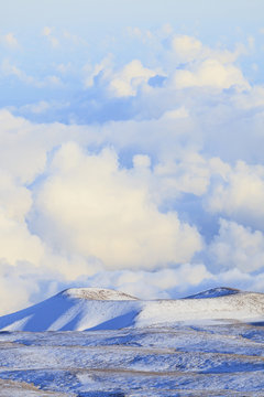 View from mauna kea observatories the summit of mauna kea on the island of hawaii hosting the world's largest astronomical observatory;Mauna kea hawaii united states of america